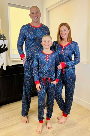 PREORDER Buttery Shirley Family Lounge Sets - Snowflake - FINAL SALE