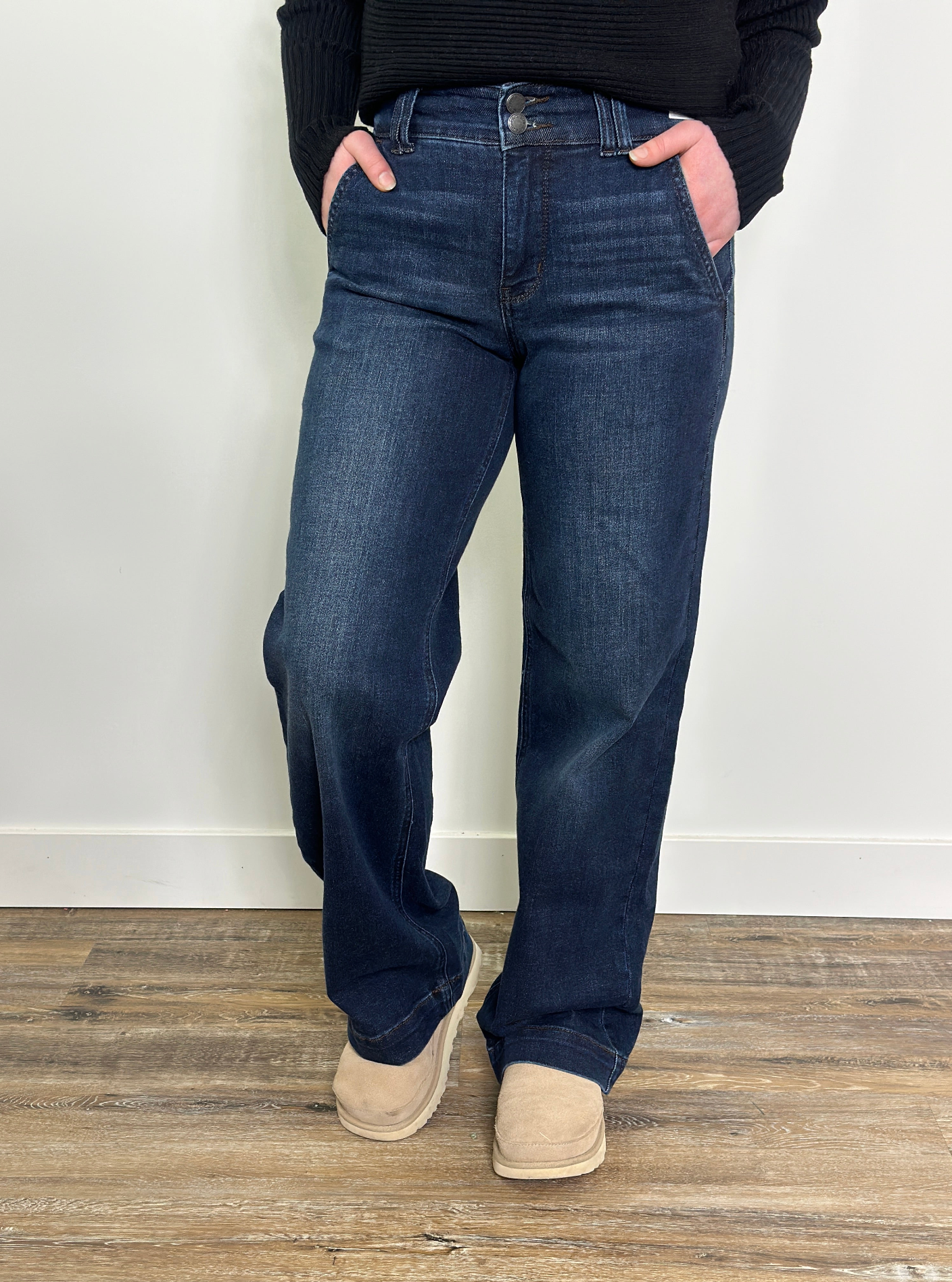 Judy Blue High Waisted Tilly Trouser - Regular Inseam (sizes 24-24W)