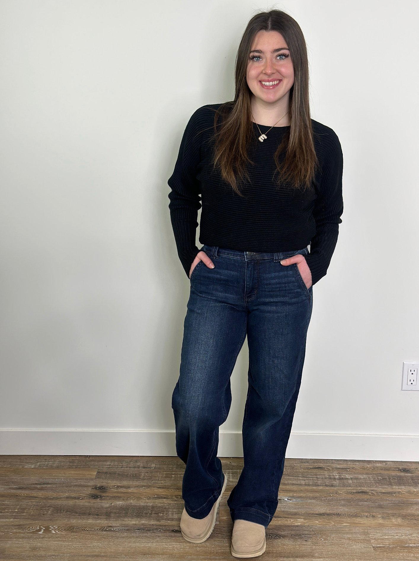 Judy Blue High Waisted Tilly Trouser - LONG INSEAM (sizes 24-24W)