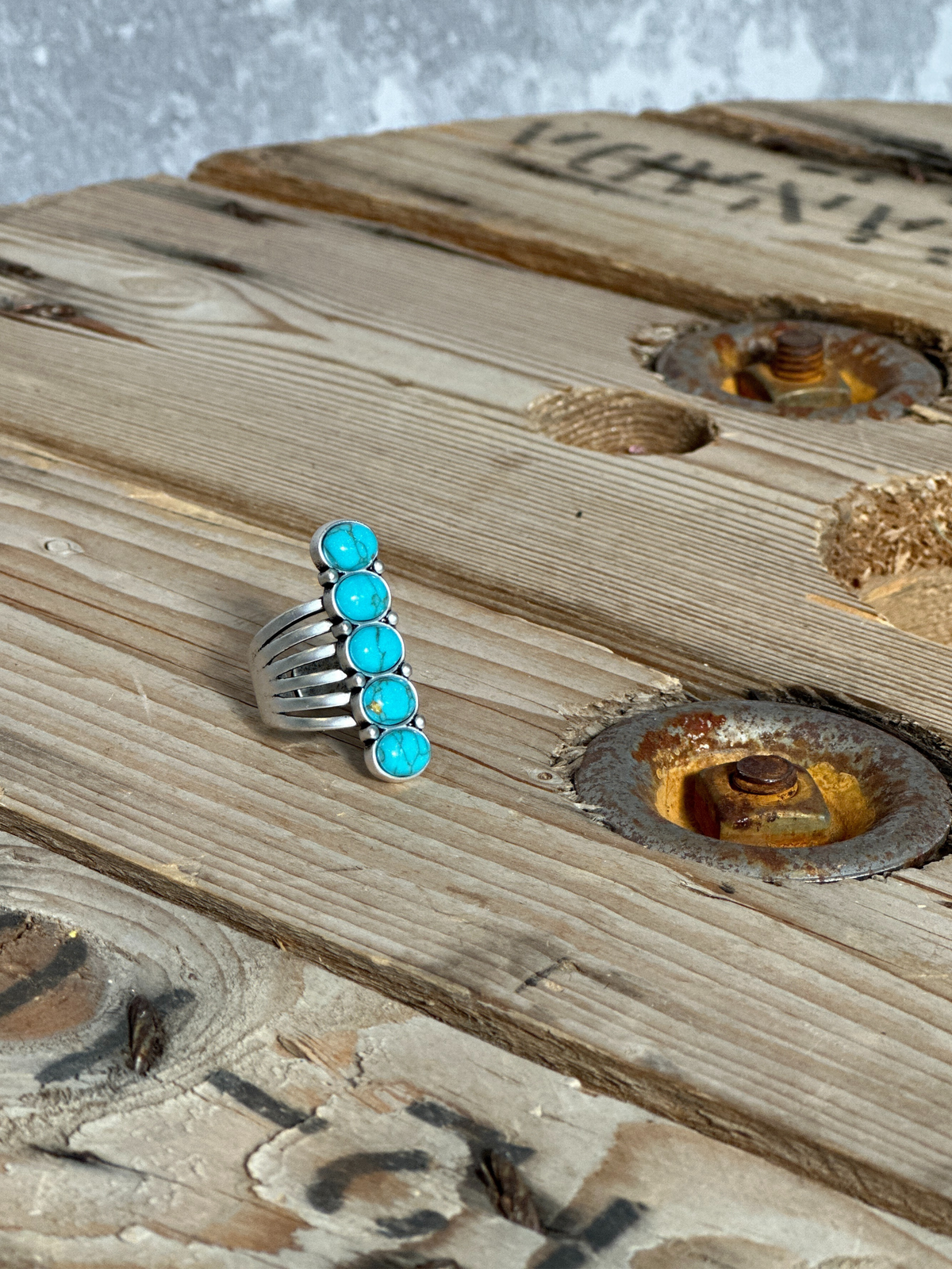 Stacked Turquoise Ring RESTOCK