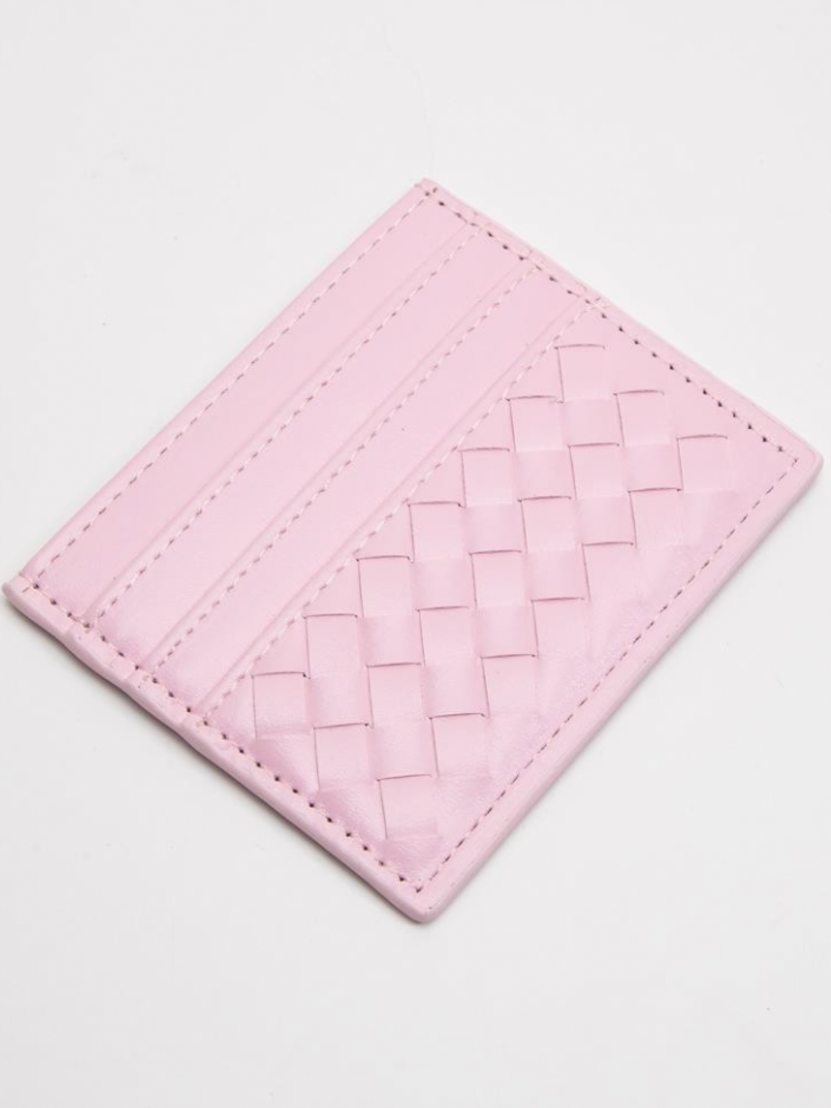 Slim Woven Pocket Card Holder Wallet
