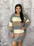 Striped Sweater Dress