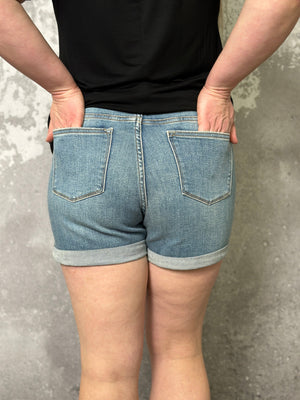 Judy Blue Bottom Roll Shorts (S - 3X) RESTOCK