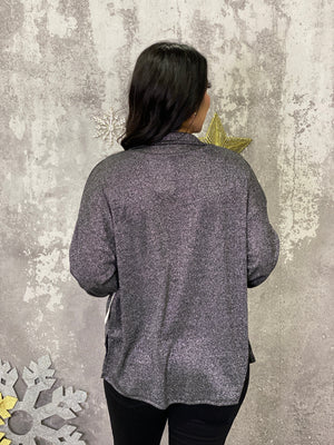 DOORCRASHER - Glitter Button Up - FINAL SALE