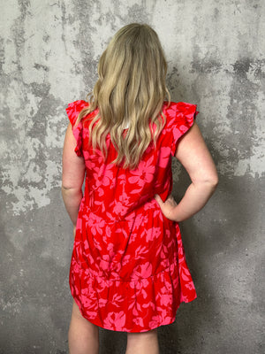 Strawberry Moon Dress (Small - 2X) - One Small Left - Final Sale