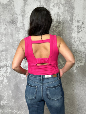 The Belinda Bodysuit - Pink (Small - 3X)