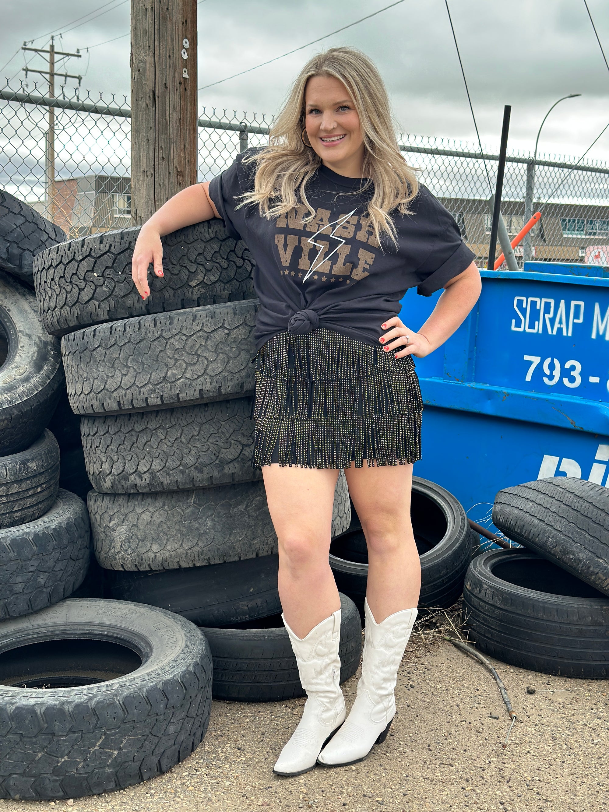 Oversized Nashville Graphic Tee