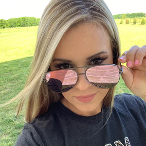 Dax Sunnies - Classic Aviator - Pink