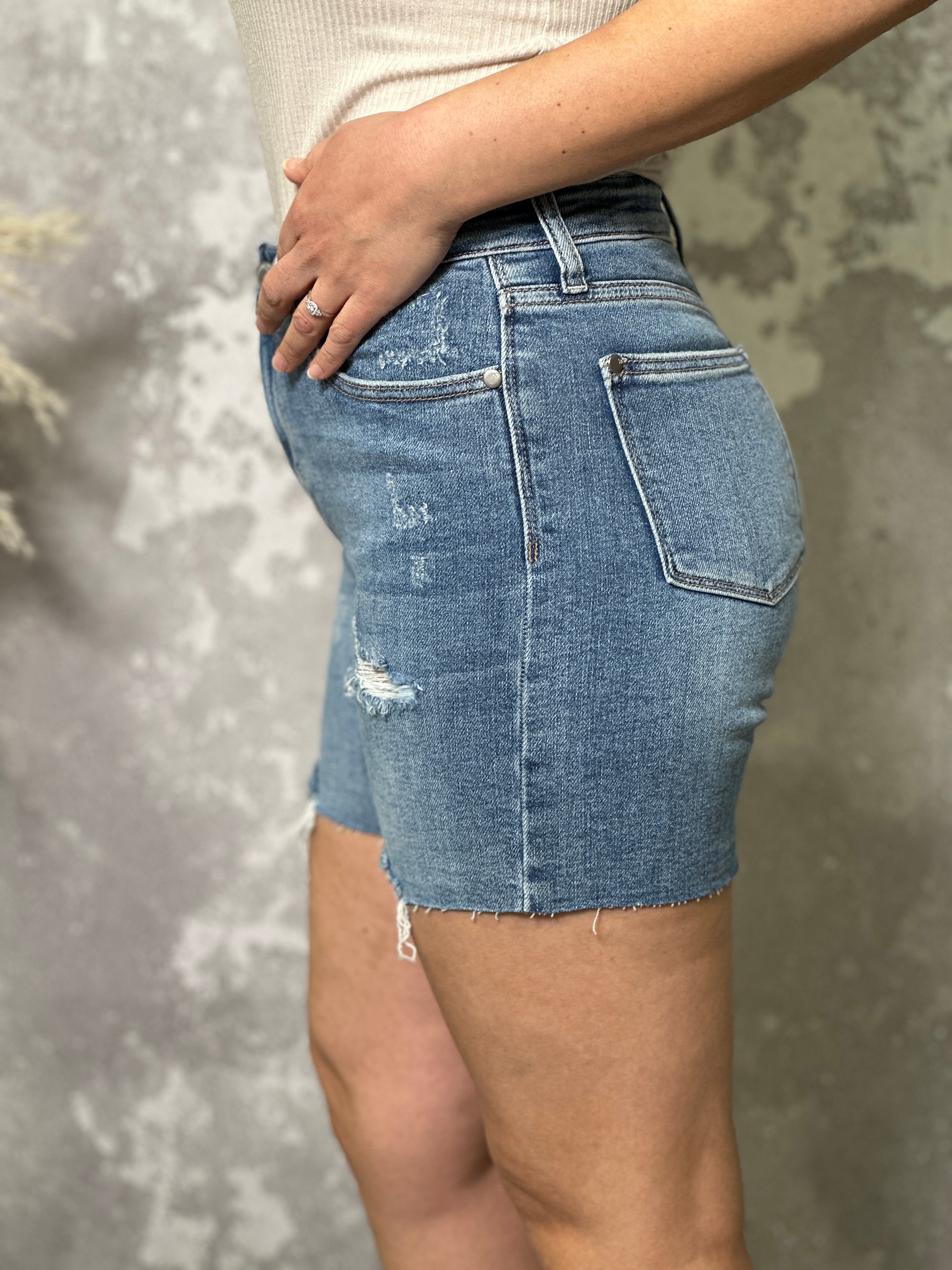 Judy Blue Summer Stroll Shorts (Small - 3X) RESTOCK