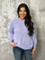 Lavender Lightweight Sweater (MEDIUM LEFT)