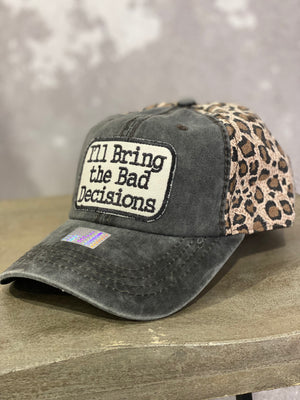Vintage Patch Hat - Bad Decisions
