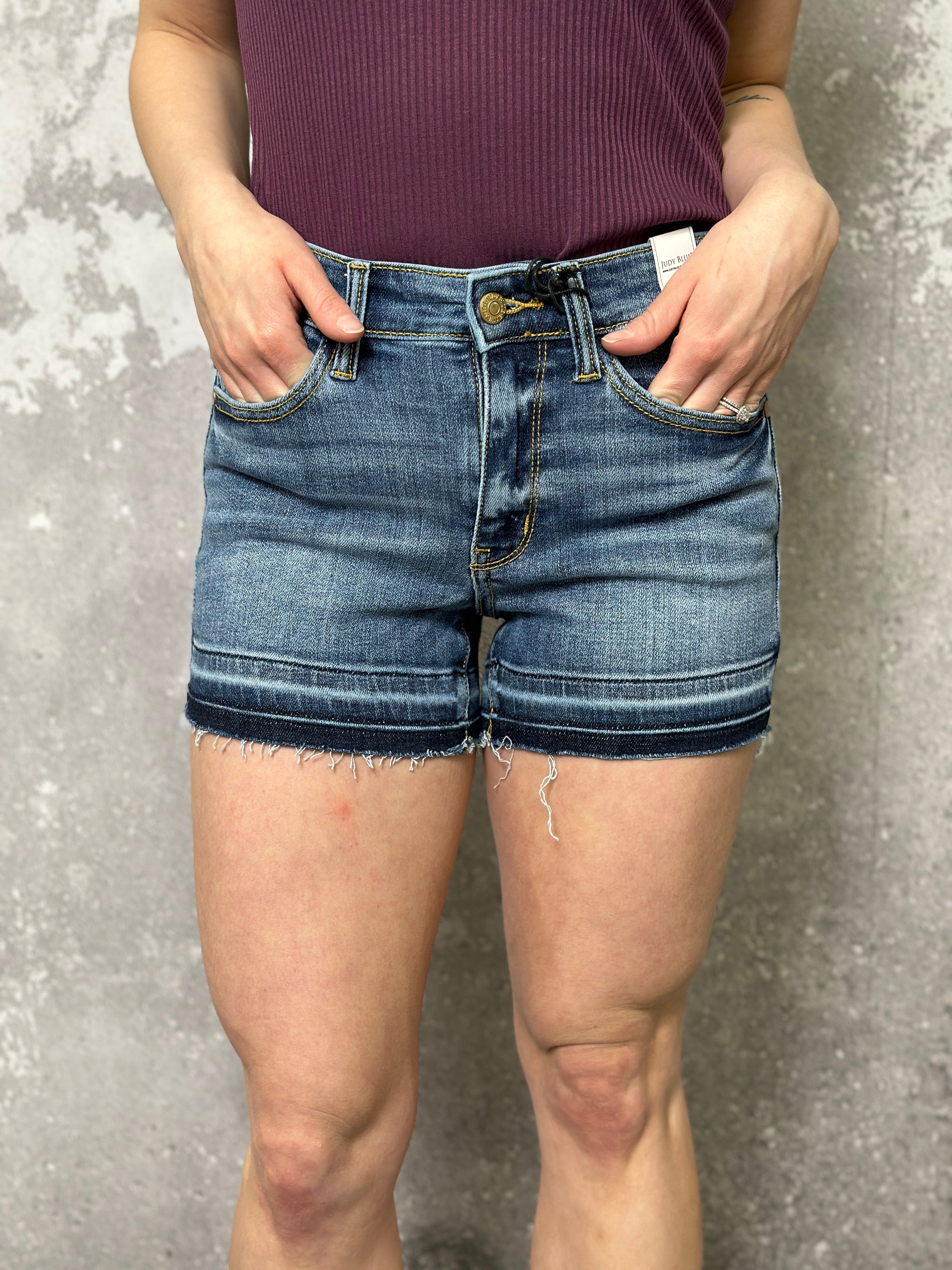 Judy Blue Sandcastle Short (XS - 4X)