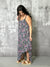 Asymmetric Bottom Floral Maxi Dress - FINAL SALE