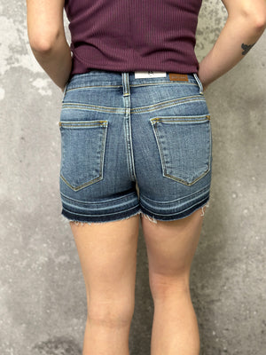 Judy Blue Sandcastle Short (XS - 4X)