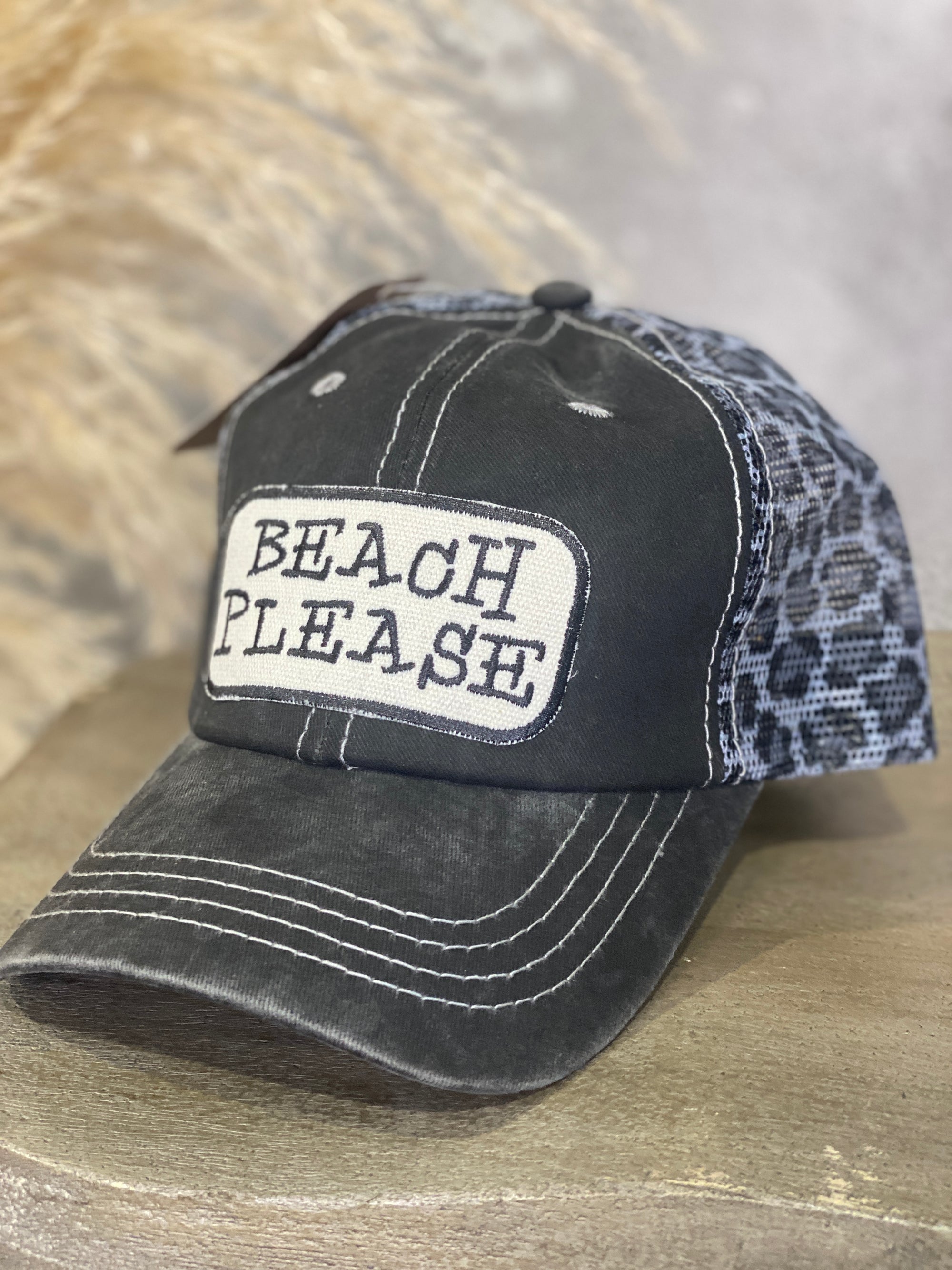 Vintage Patch Hat - Beach Please