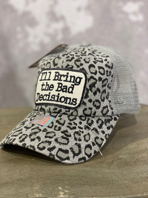 Vintage Patch Hat - Bad Decisions
