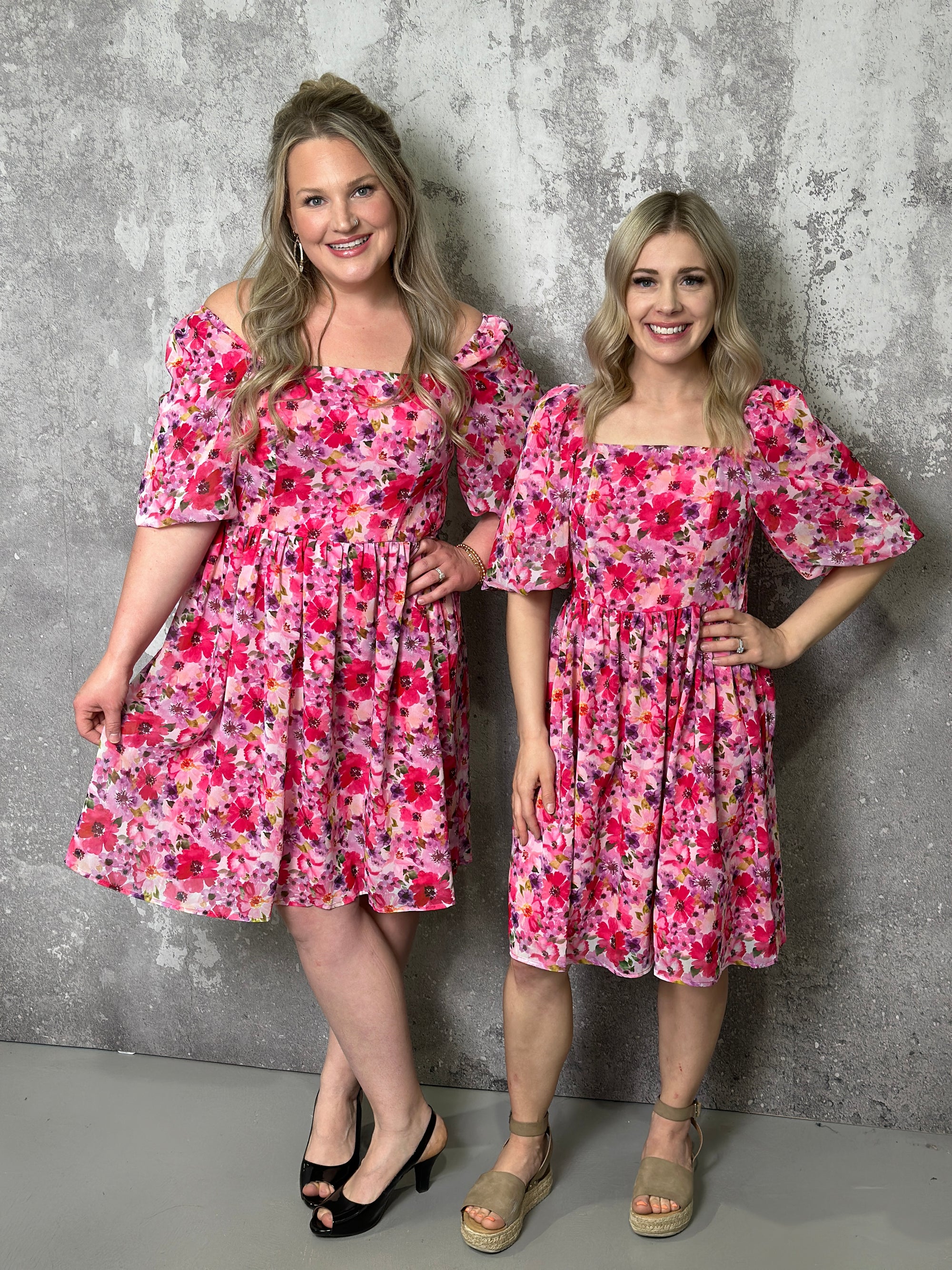 Puff Petunia Dress (Small - 3X)