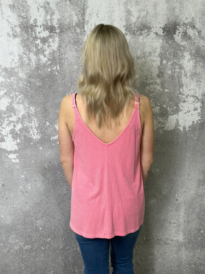 The Penny Tank - Pink - FINAL SALE